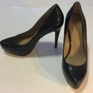 BCBG GENERATION SNAKESKIN PUMPS -NEW WITH TAGS